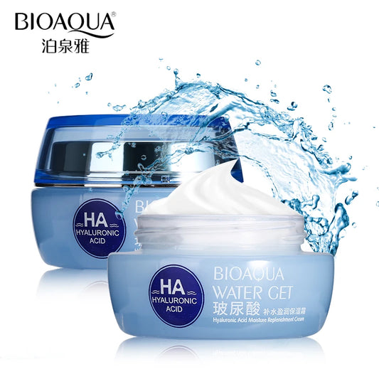 BIOAQUA - Hyaluronic Acid Moisturizing Face Cream Improve Dry Skin Firming Brightening Collagen Day Cream 50g Radial Cosmetics